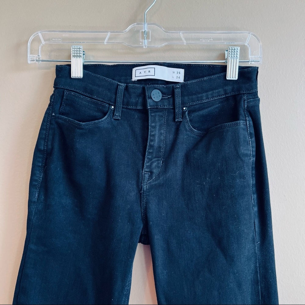 AYR Black Skinny Jeans Size 25 x 26 - Picture 3 of 10